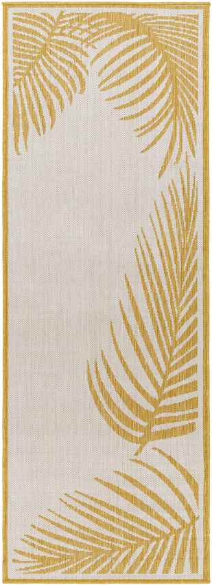 Tescott Coastal Mustard/Ivory Area Rug