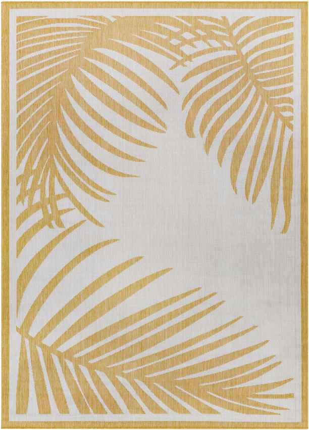 Tescott Coastal Mustard/Ivory Area Rug