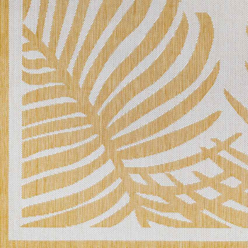 Tescott Coastal Mustard/Ivory Area Rug