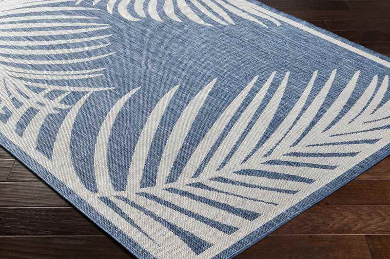 Tescott Coastal Navy Area Rug