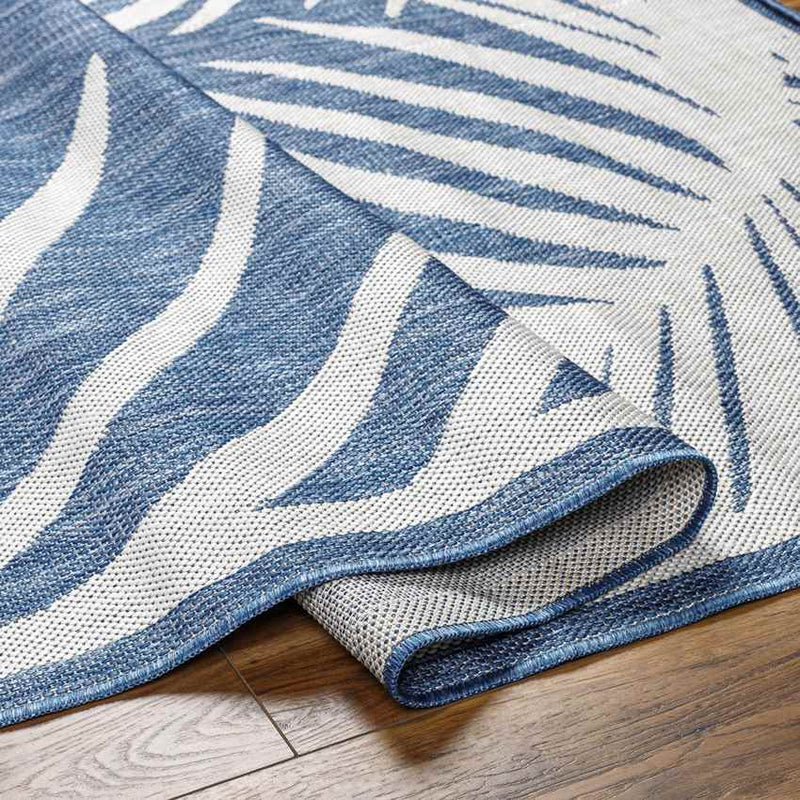 Tescott Coastal Navy Area Rug