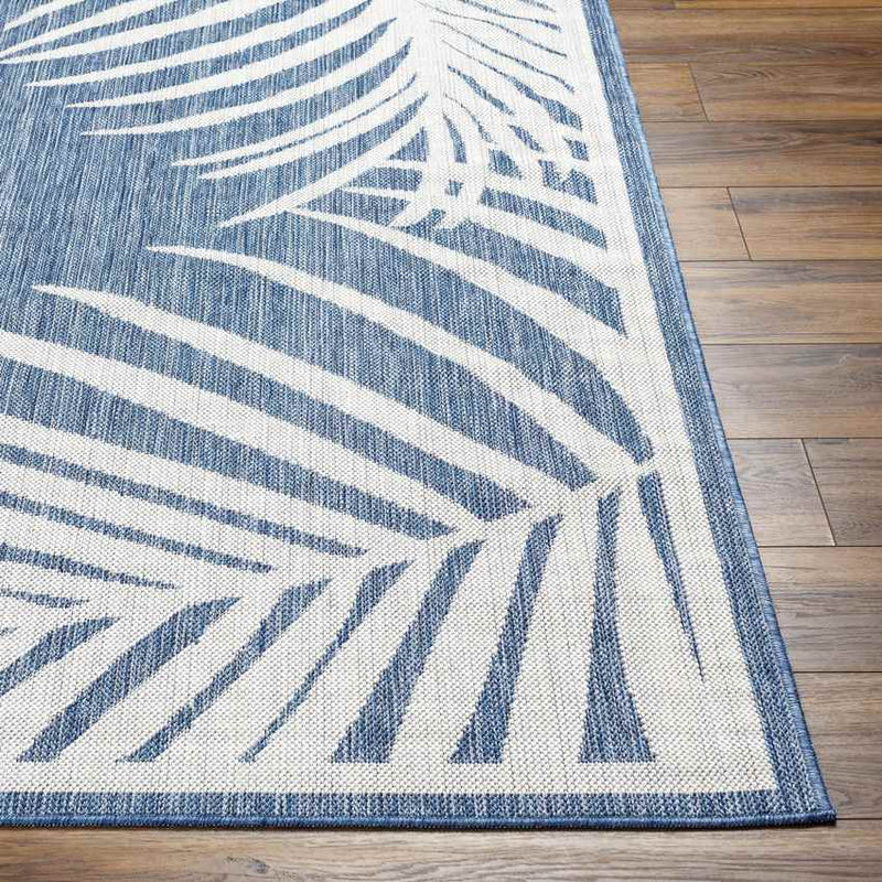 Tescott Coastal Navy Area Rug