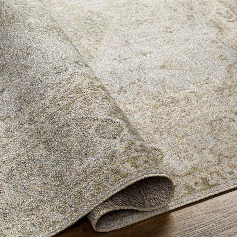 Edmond Traditional Camel Washable Area Rug