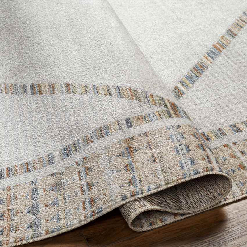 El Dorado Global Beige Washable Area Rug