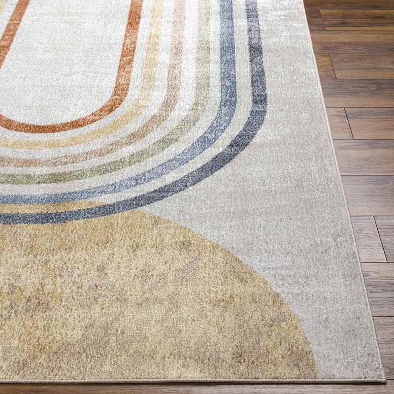 Eliot Modern Beige Washable Area Rug