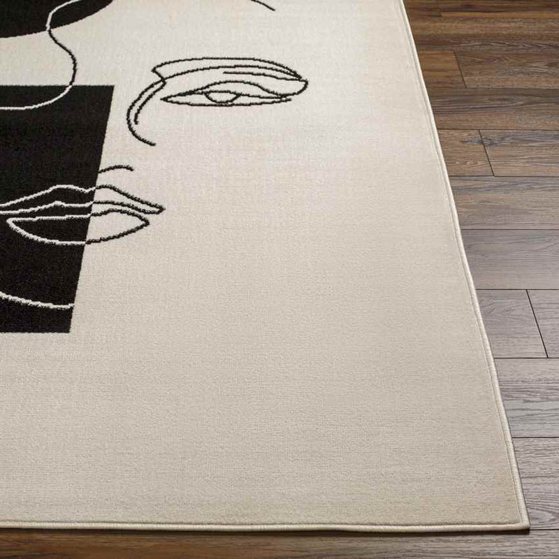 Cherryvale Modern Beige Area Rug