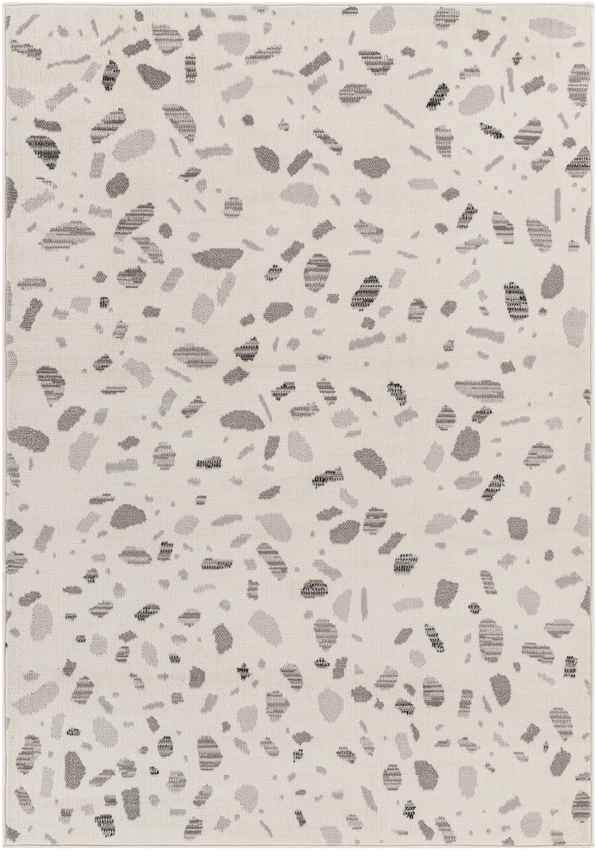 Buckhorn Modern Light Gray Area Rug