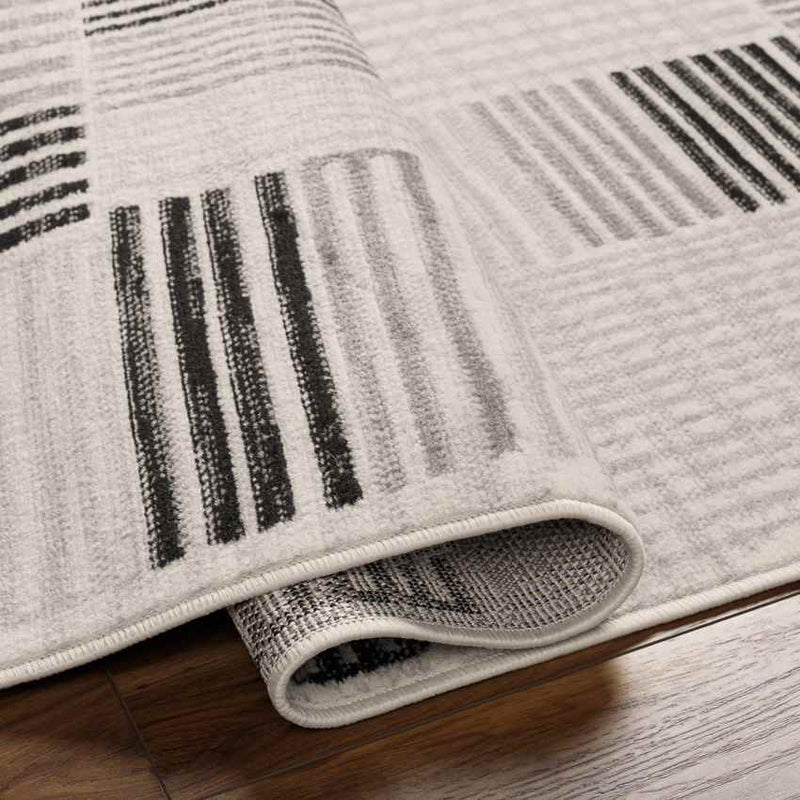 Bullitt Modern Charcoal Area Rug