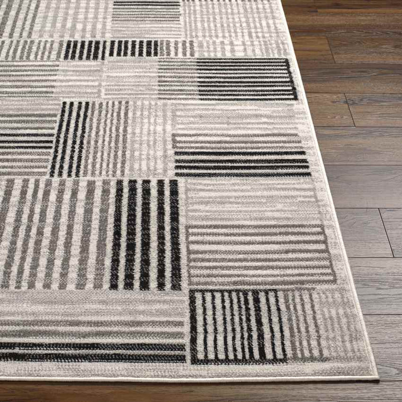 Bullitt Modern Charcoal Area Rug