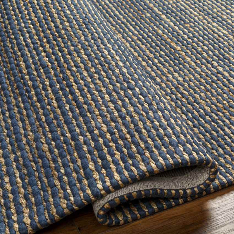 Denmark Modern Dark Blue Area Rug