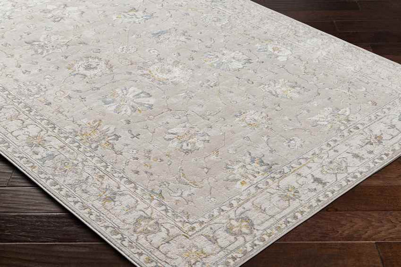 Falls Traditional Taupe Area Rug