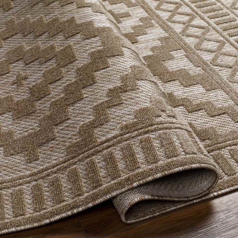 Bushong Modern Brown Area Rug