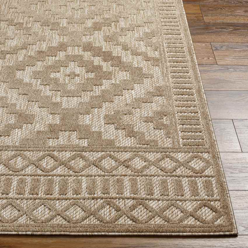 Bushong Modern Brown Area Rug