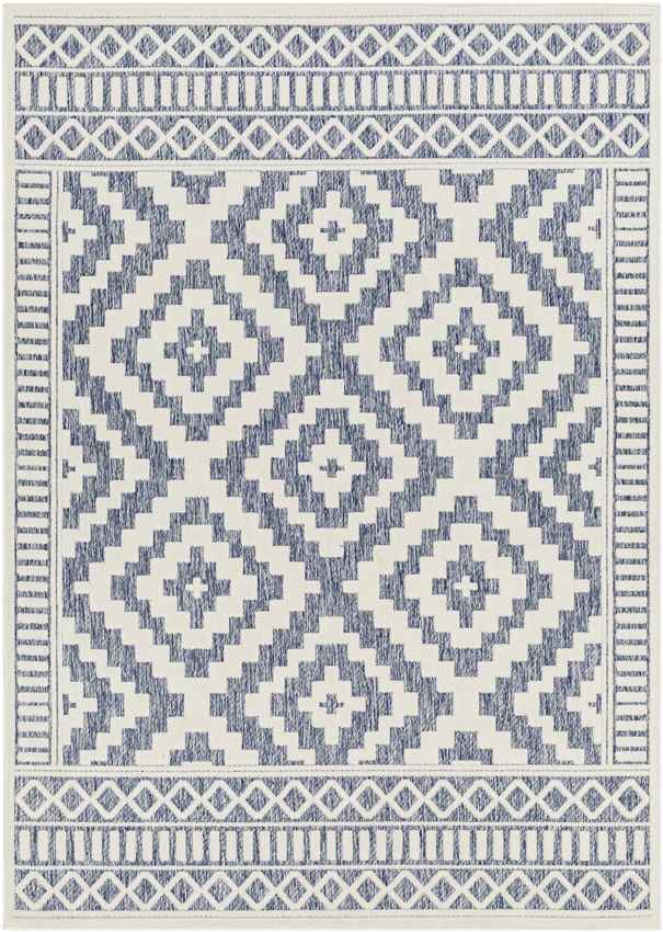 Bushong Modern Denim Area Rug