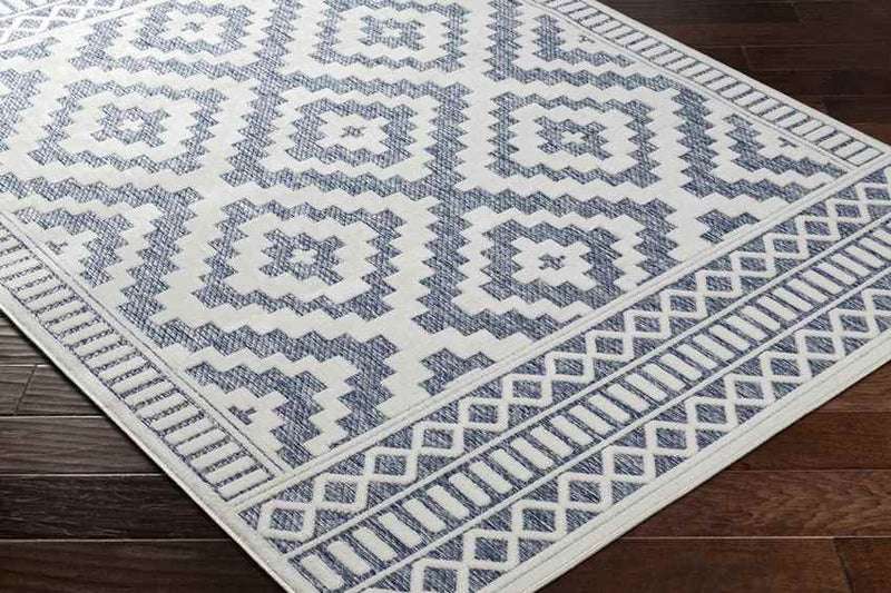 Bushong Modern Denim Area Rug