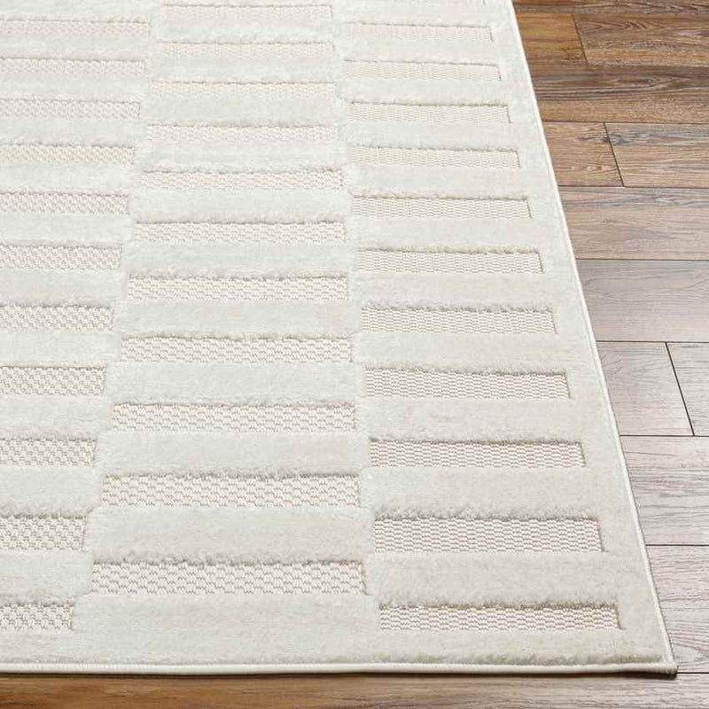 Canoe Modern Beige Area Rug