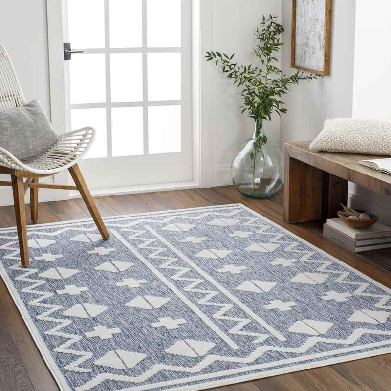 Cantril Modern Denim Area Rug