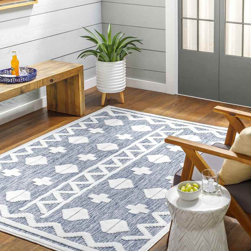 Cantril Modern Denim Area Rug