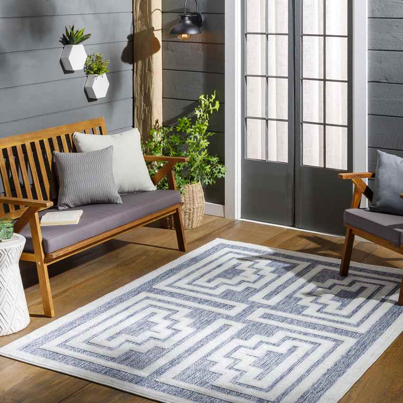 Cassoday Modern Denim Area Rug