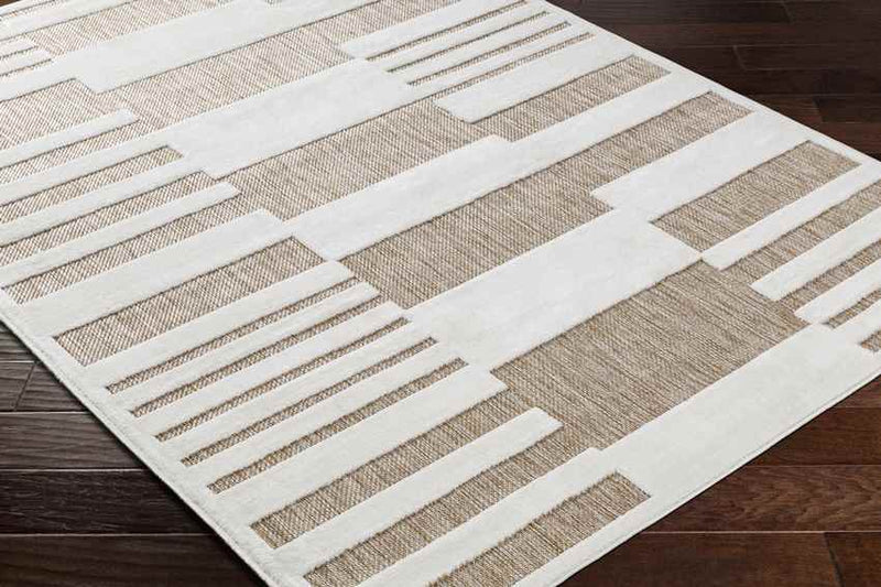 Cawker Modern Brown Area Rug