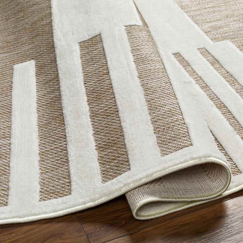 Cawker Modern Brown Area Rug