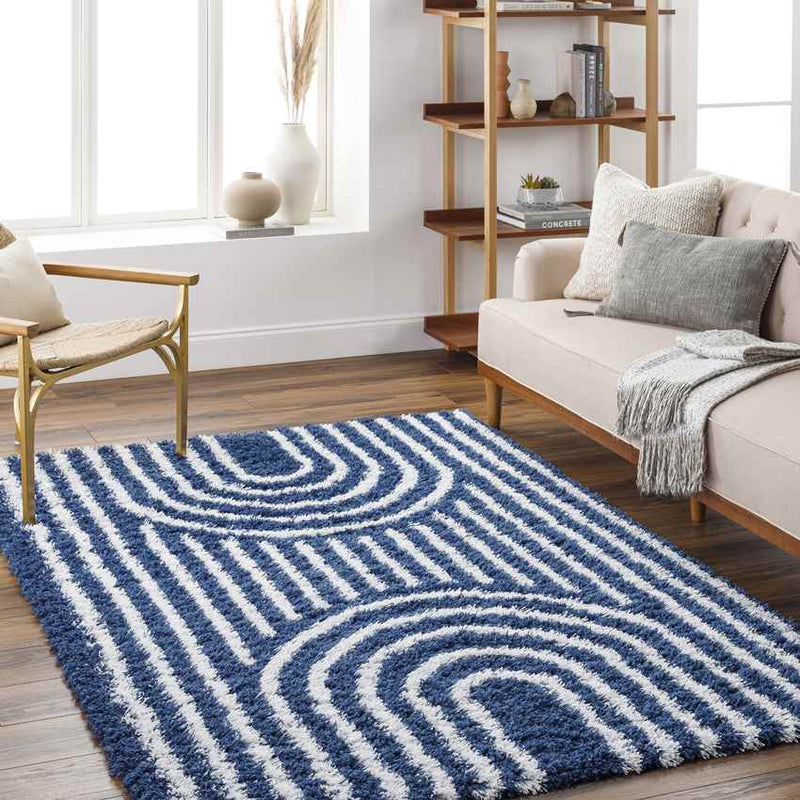 Blanchard Global Dark Blue Area Rug