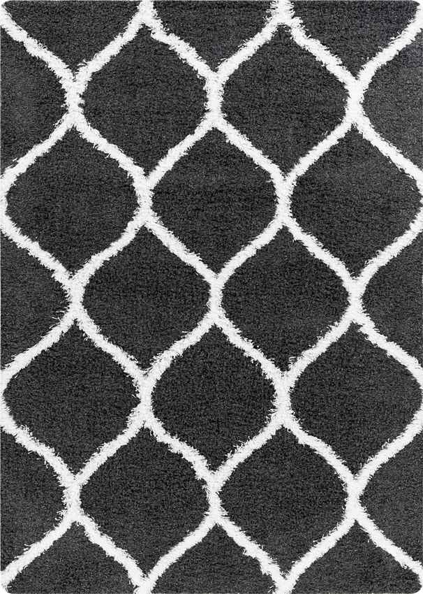 Blockton Cottage Black Area Rug