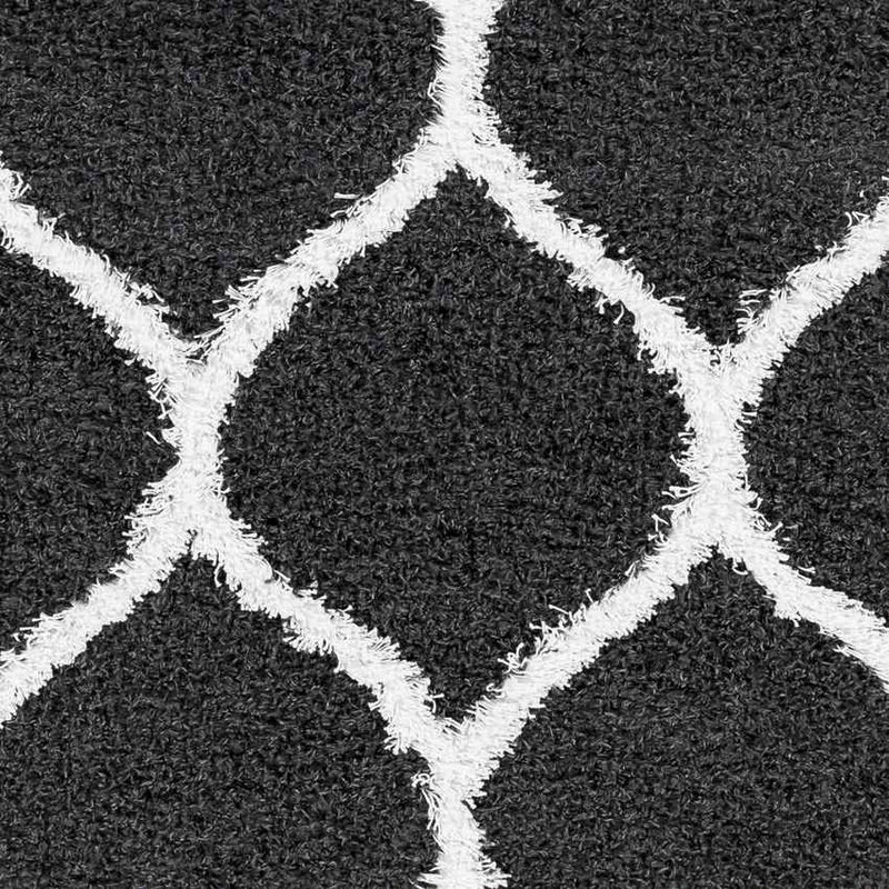 Blockton Cottage Black Area Rug