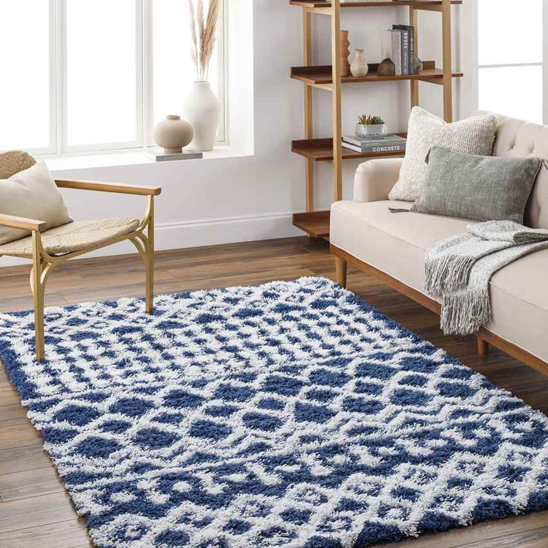 Carter Global Dark Blue Area Rug