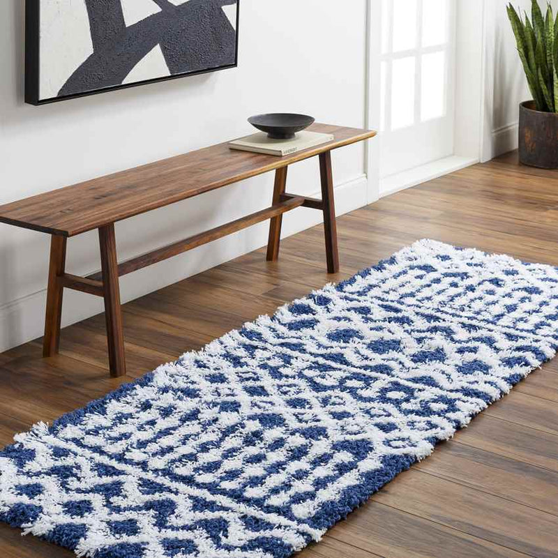 Carter Global Dark Blue Area Rug