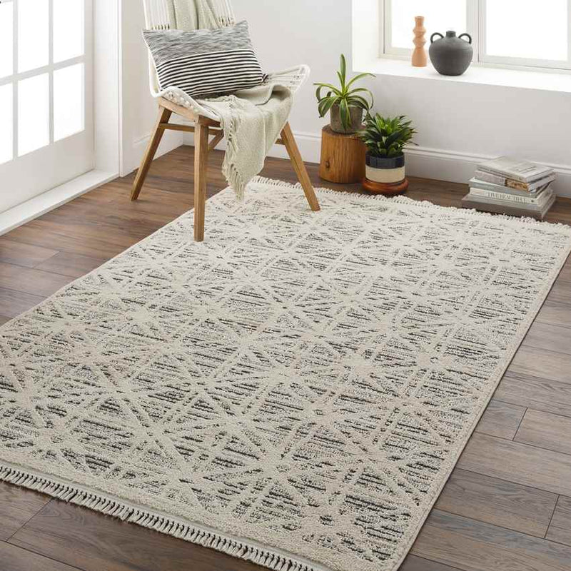 Coffeyville Global Ivory Area Rug