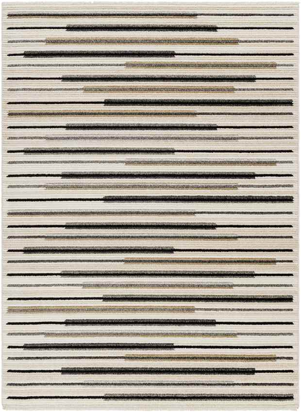 Blandville Modern Charcoal Area Rug