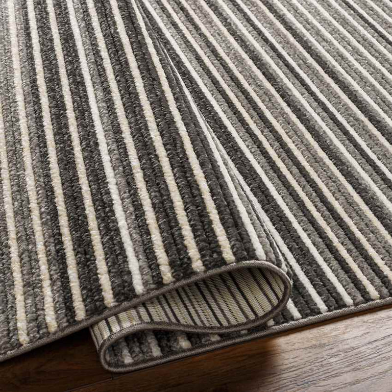 Brandenburg Modern Charcoal Area Rug