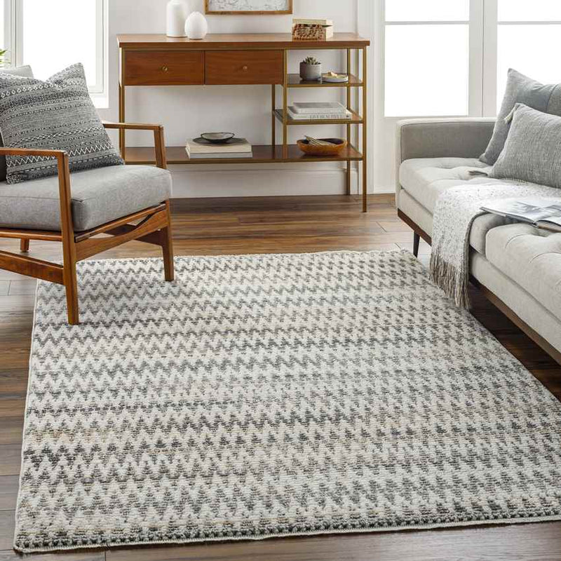 Bridgewater Modern Charcoal Area Rug