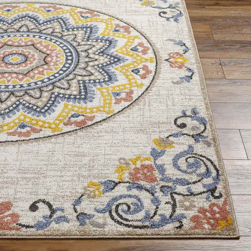 Deep River Cottage Beige Area Rug