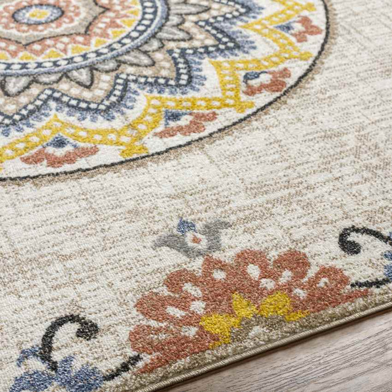 Deep River Cottage Beige Area Rug