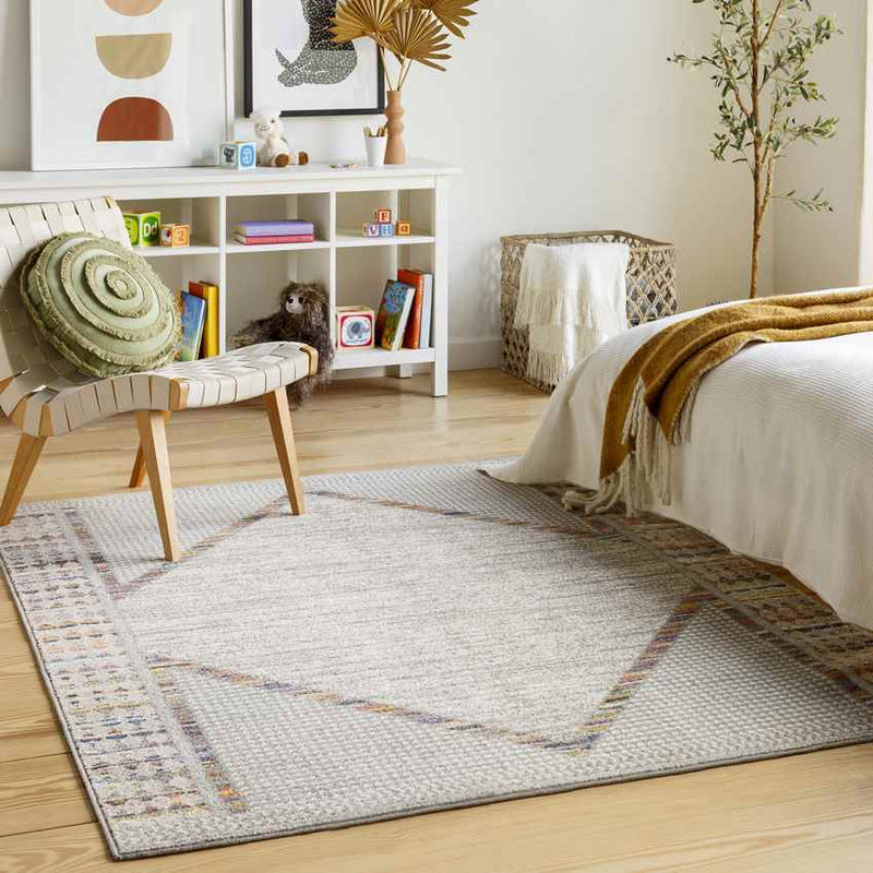 Drakesboro Global Gray Area Rug