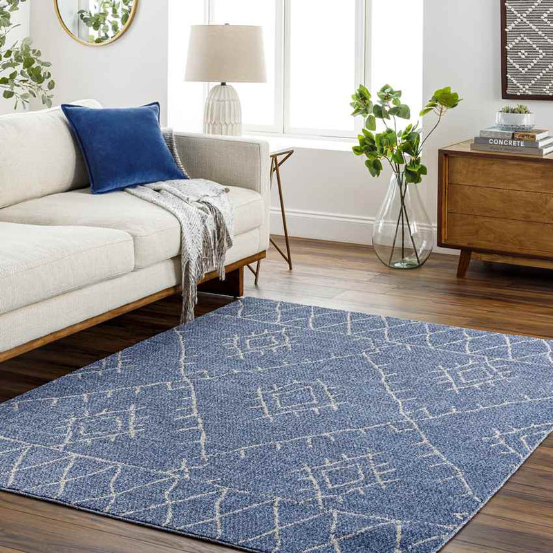 East Holman Global Denim Area Rug