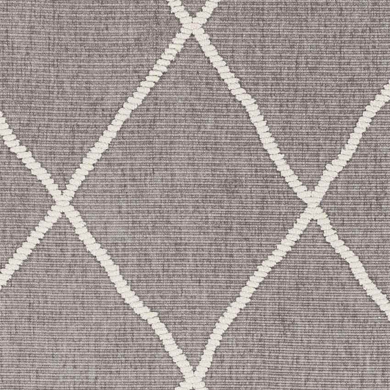 Buck Grove Global Charcoal Washable Area Rug