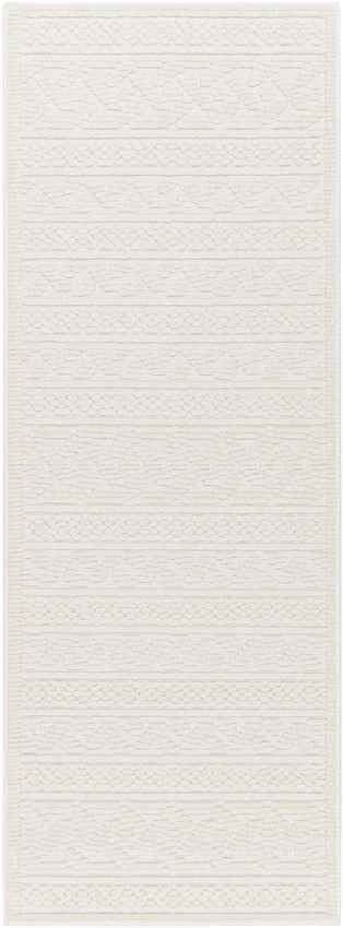 Cedar Falls Cottage Cream Washable Area Rug