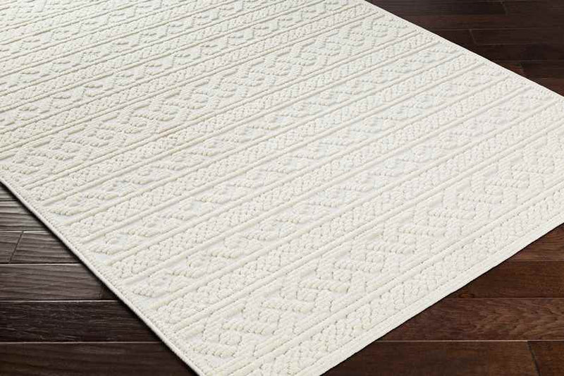 Cedar Falls Cottage Cream Washable Area Rug