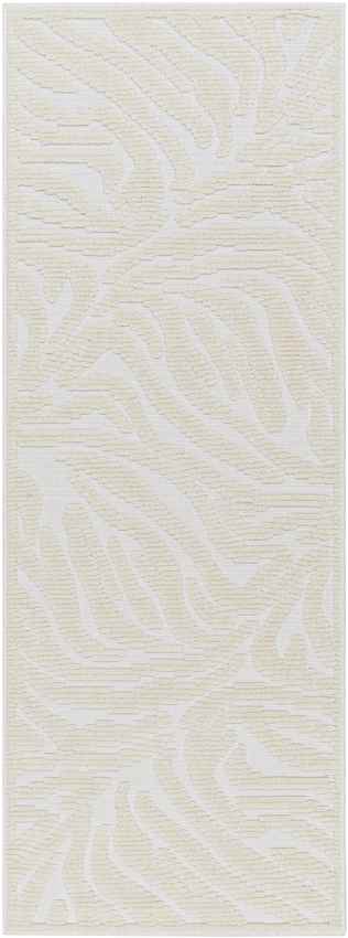 Cedar Vale Modern Light Gray/Ivory Washable Area Rug