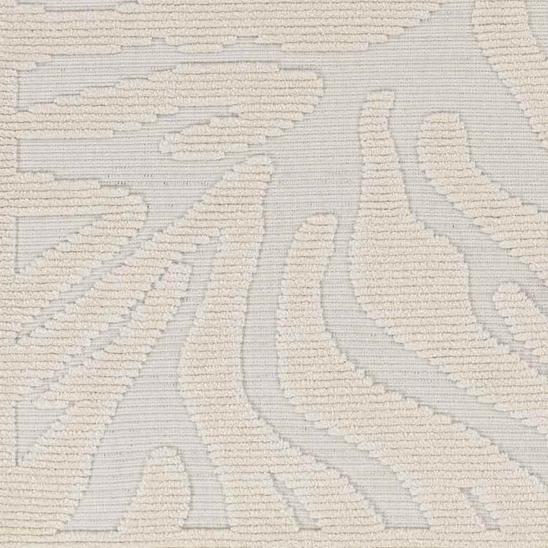 Cedar Vale Modern Light Gray/Ivory Washable Area Rug