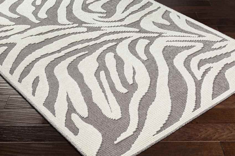 Cedar Vale Modern Medium Gray/Ivory Washable Area Rug