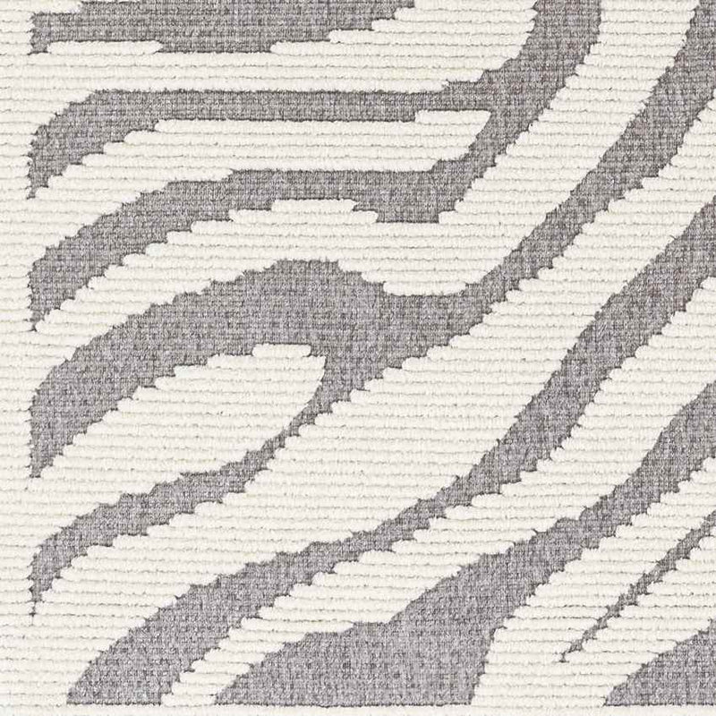 Cedar Vale Modern Medium Gray/Ivory Washable Area Rug