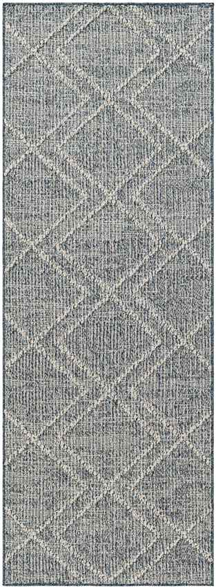 East River Modern Dark Gray Area Rug