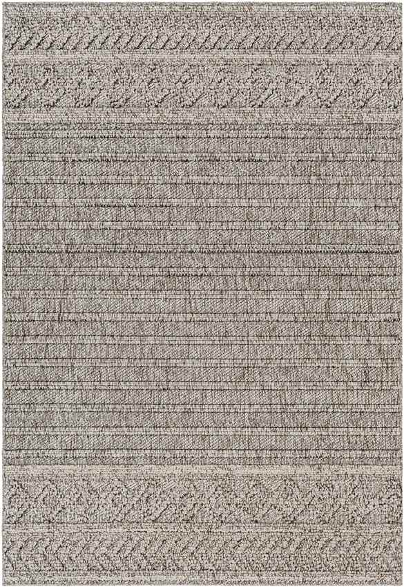 Eastborough Modern Dark Gray Area Rug