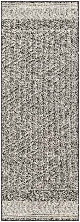 East Orange Modern Charcoal Area Rug