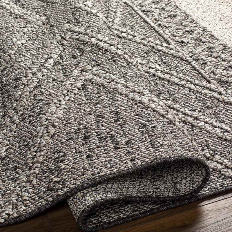 East Orange Modern Charcoal Area Rug