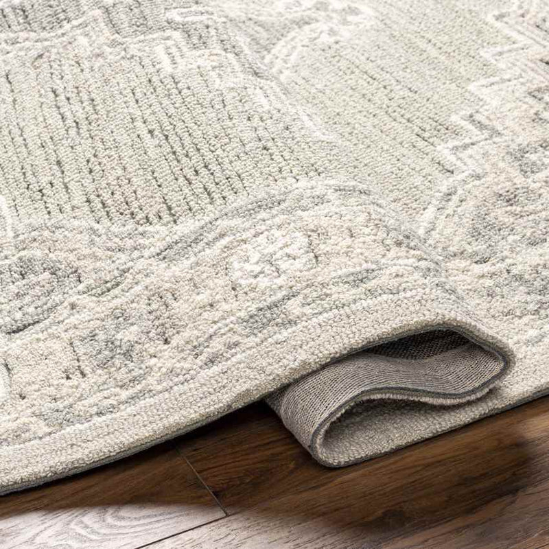 Campbellsville Traditional Khaki Area Rug